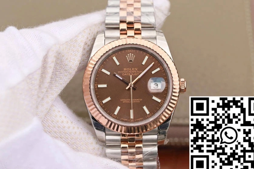 Datejust Rolex Color Dial M126331-0002 Factory Chocolate EW 0413